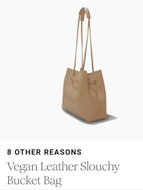 8 Other Reasons Vegan Leather Tote